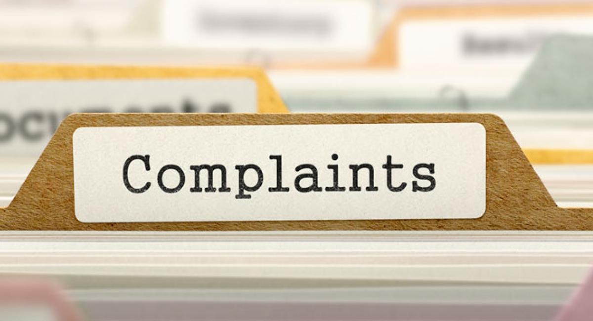 Submit your complaints here.